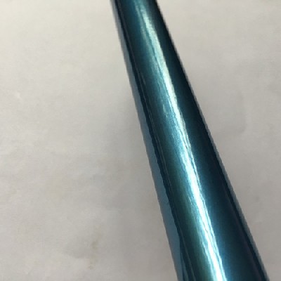 Double-coated plating effect blue